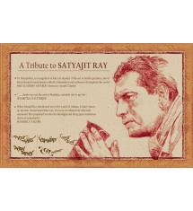 A Tribute to Satyajit Ray - Laminated Wall Art